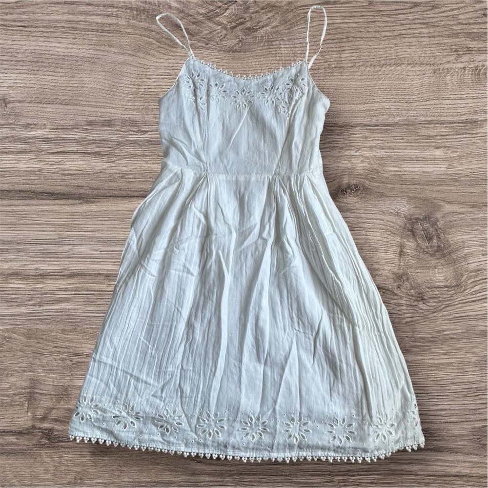 Old Navy White Eyelet Dress, Women’s Small